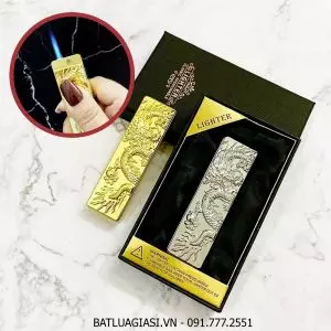 BẬT LỬA KHÈ - TRƯỢT HÌNH RỒNG (CÓ HỘP) - (XÀI GAS)