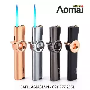 BẬT LỬA KHÈ AOMAI 7106 - GAS ĐÁ RÃNH TAY AM7106 - (XÀI GAS)