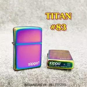 BẬT LỬA ZIPPO TRƠN BÓNG (CÓ MỘC ĐÁY) - (XÀI XĂNG) #TITAN #83