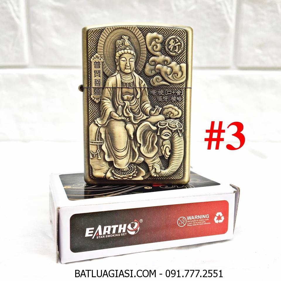 BẬT LỬA ZIPPO HÌNH NỔI #3 - (XÀI XĂNG)